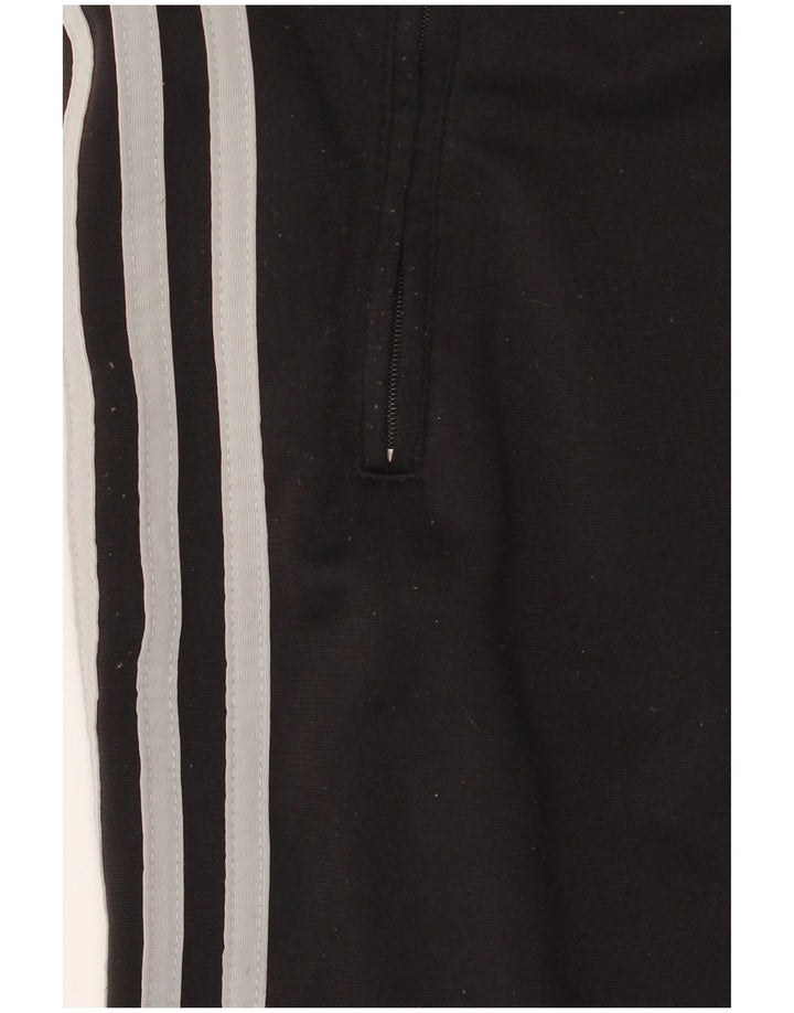 Adidas Herren-Trainingshose UK 38/40 Mittelschwarzes Polyester