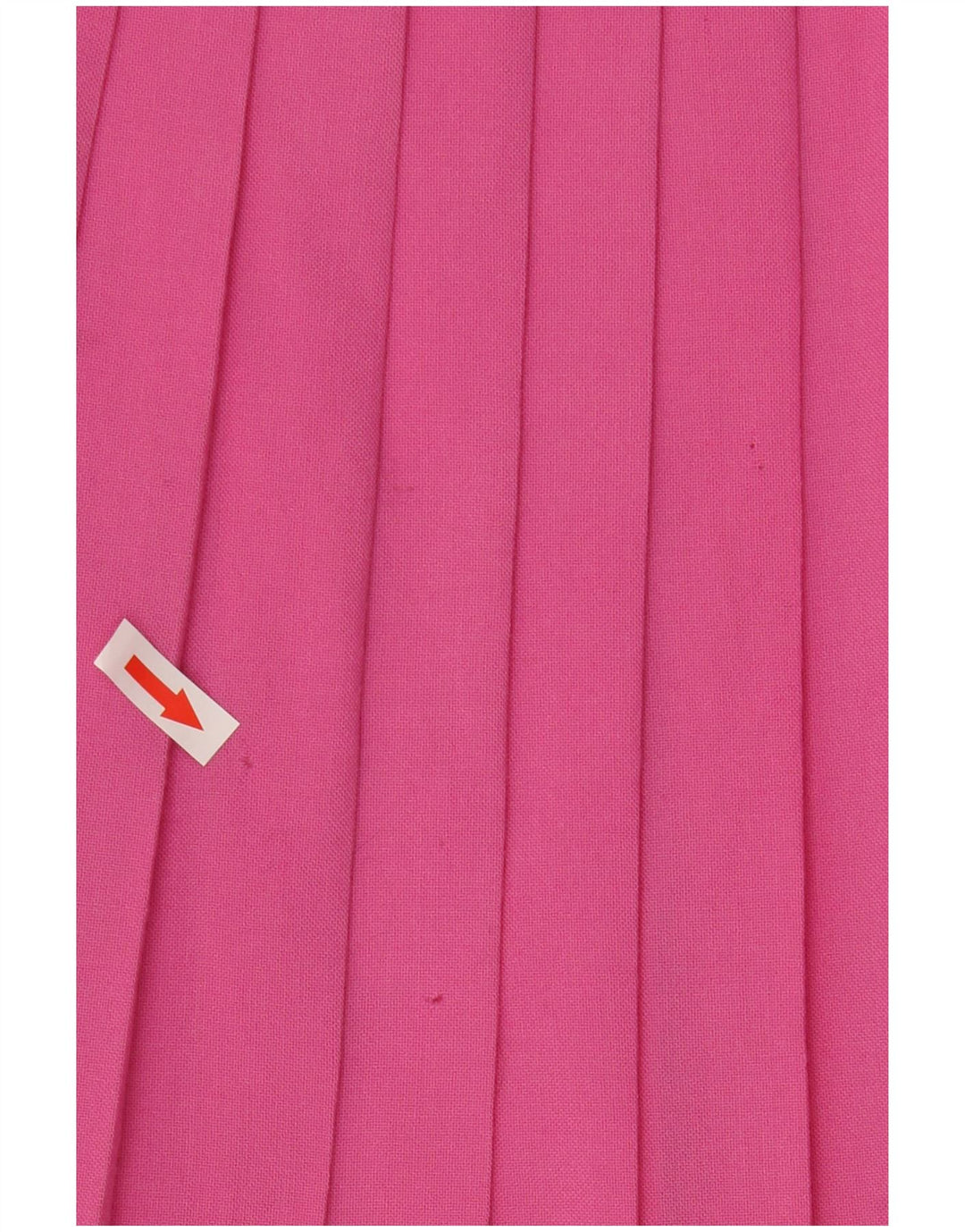 Stefanel Damen Mini-Messer-Faltenrock IT 42 Medium W25 Rosa Wolle