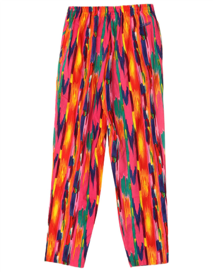 Colmar Damen-Hose mit schmal zulaufendem Bein, Größe M, W30, L29, mehrfarbige Ikat-Baumwolle