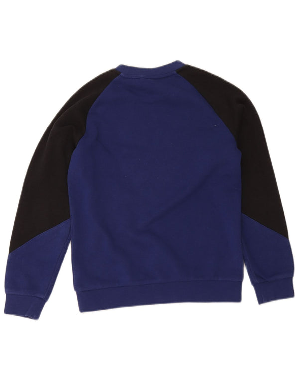 Adidas Sweatshirt mit Grafik für Jungen, 9–10 Jahre, Marineblau, Farbblock