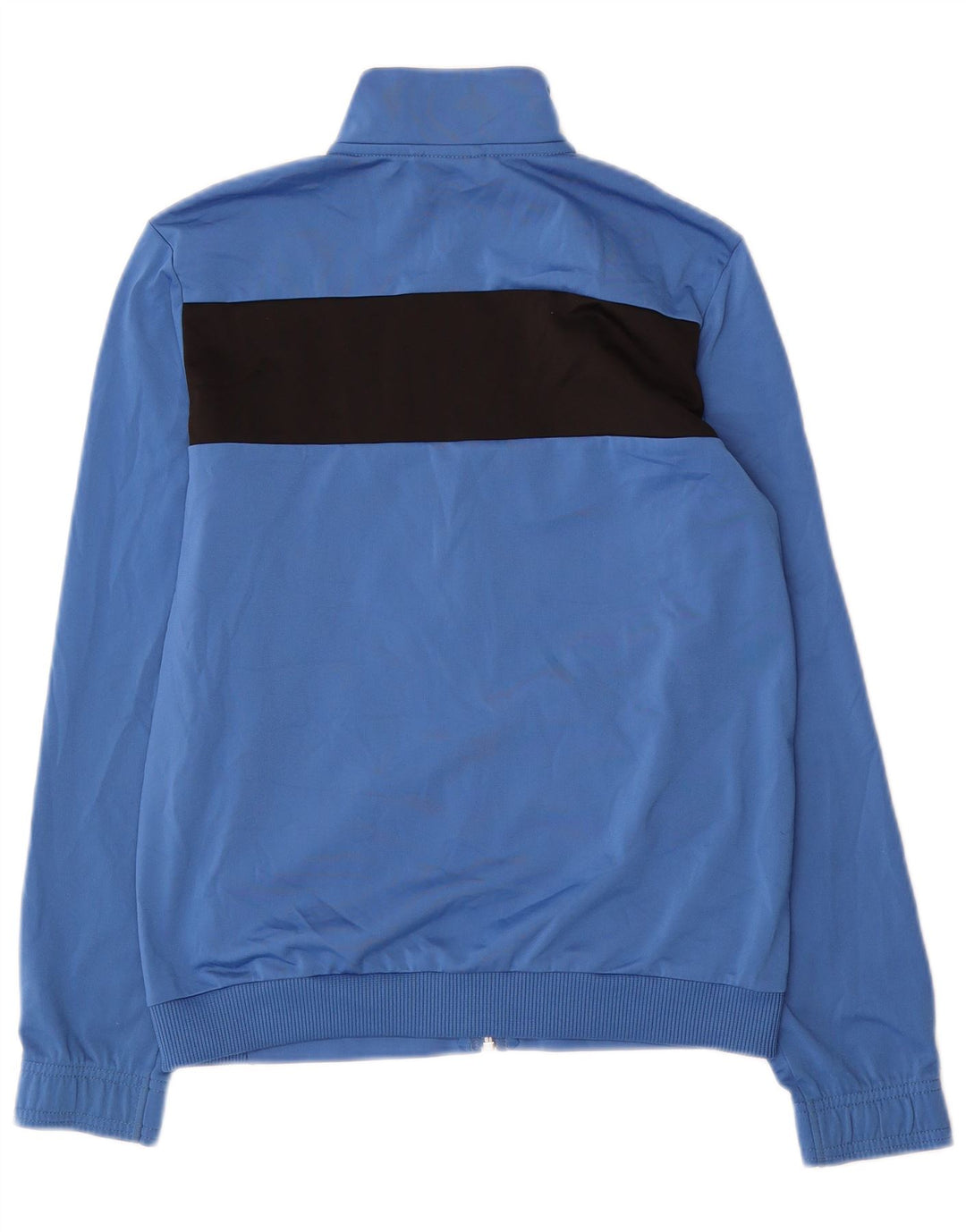 Puma Jungen-Trainingsanzug-Top-Jacke, 13–14 Jahre, blaues Farbblock-Polyester