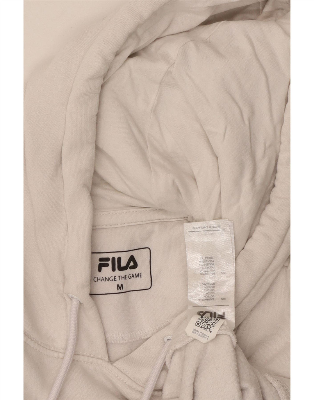 FILA Herren-Kapuzenpullover mit Grafik, mittelweiße Baumwolle