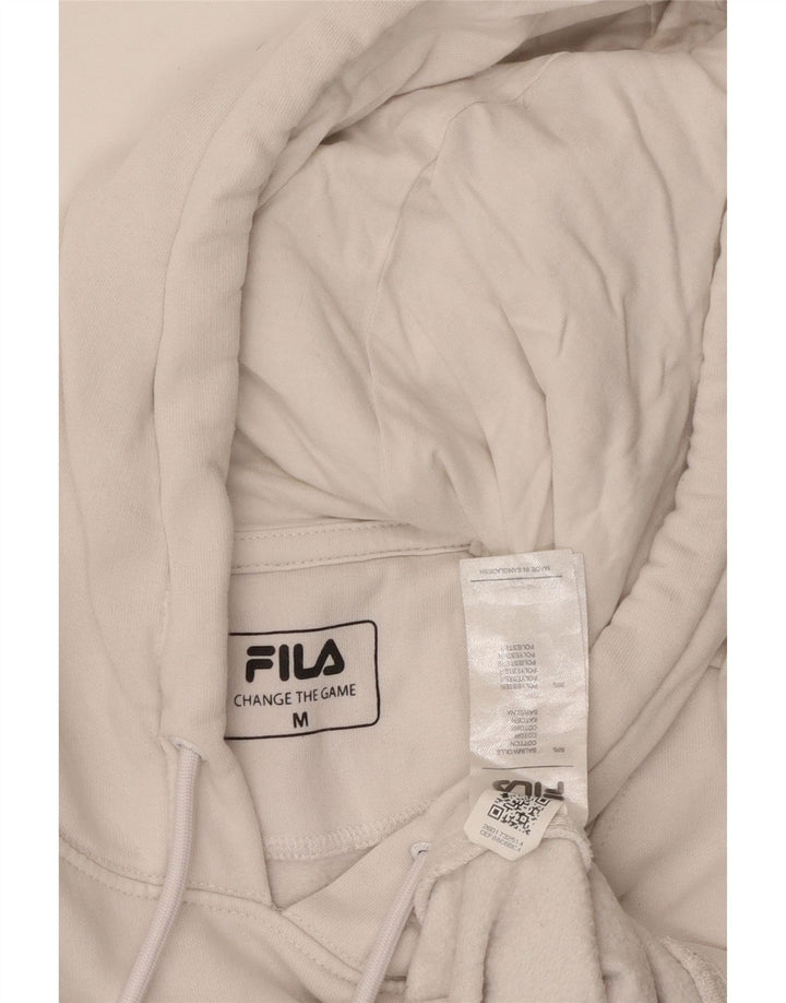 FILA Herren-Kapuzenpullover mit Grafik, mittelweiße Baumwolle