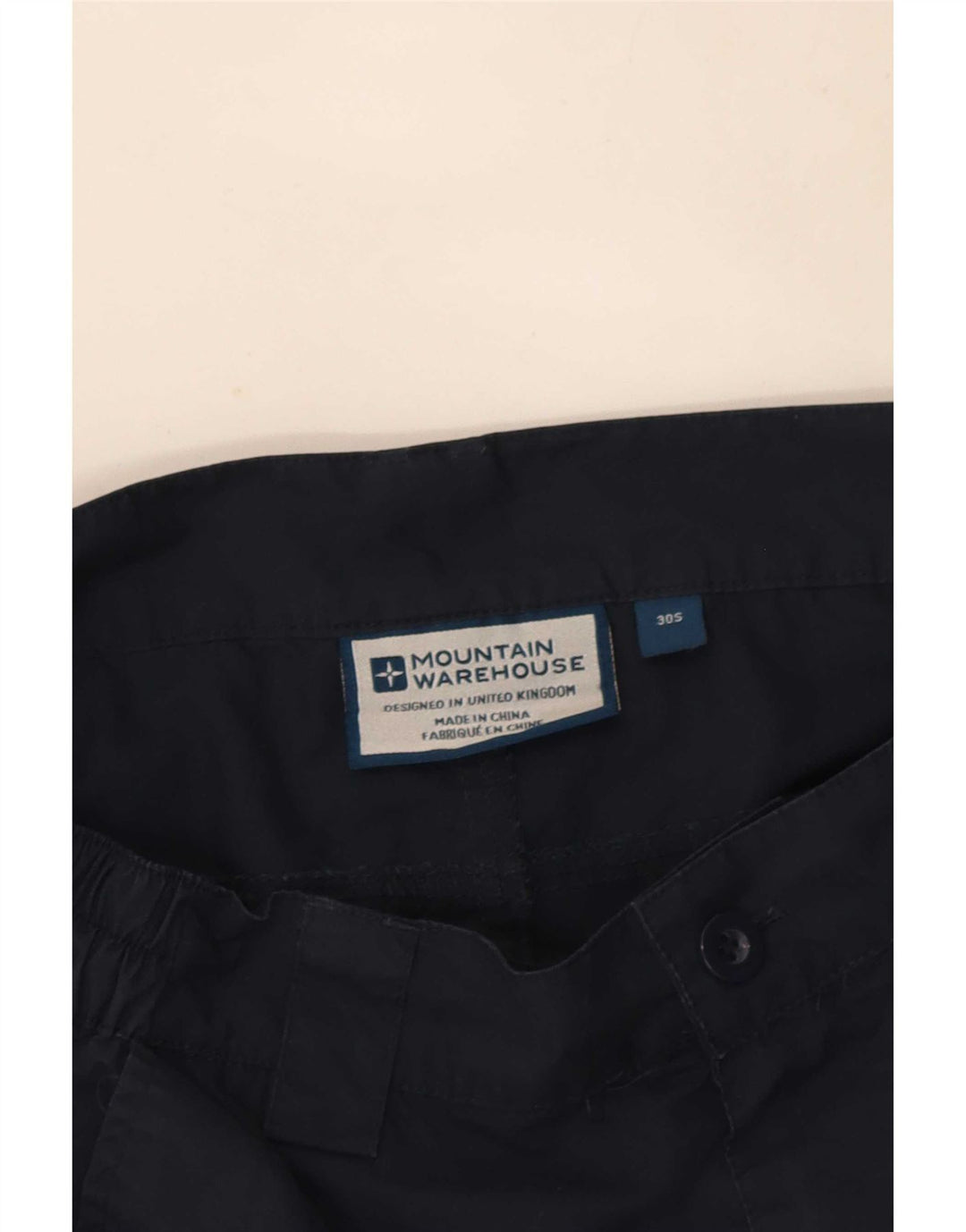Mountain Warehouse Gerade Herren-Cargohose, W30, L29, Marineblau, Polyester