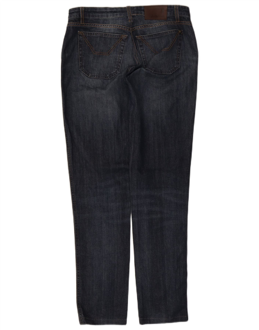 Jeckerson Damen Slim Jeans W30 L32 Marineblau Baumwolle