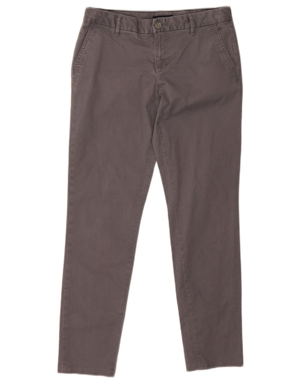 Tommy Hilfiger Slim Chino-Hose für Damen, US 2 XS W30 L27, graue Baumwolle