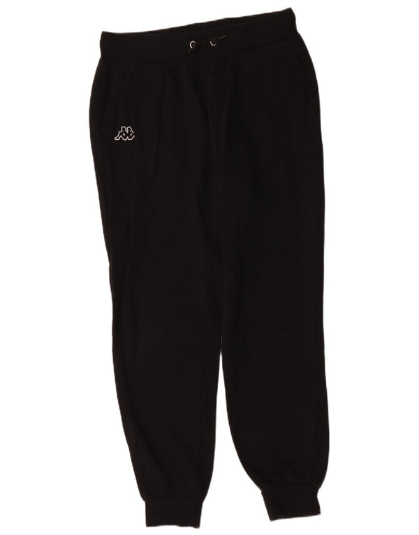 Kappa Damen Trainingshose Jogger UK 18 XL Schwarz Baumwolle