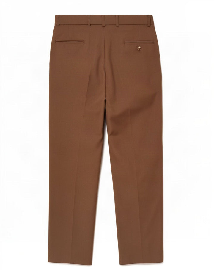 Douglas Herren-Anzughose mit Pegged-Anzug, W36, L26, braunes Polyester