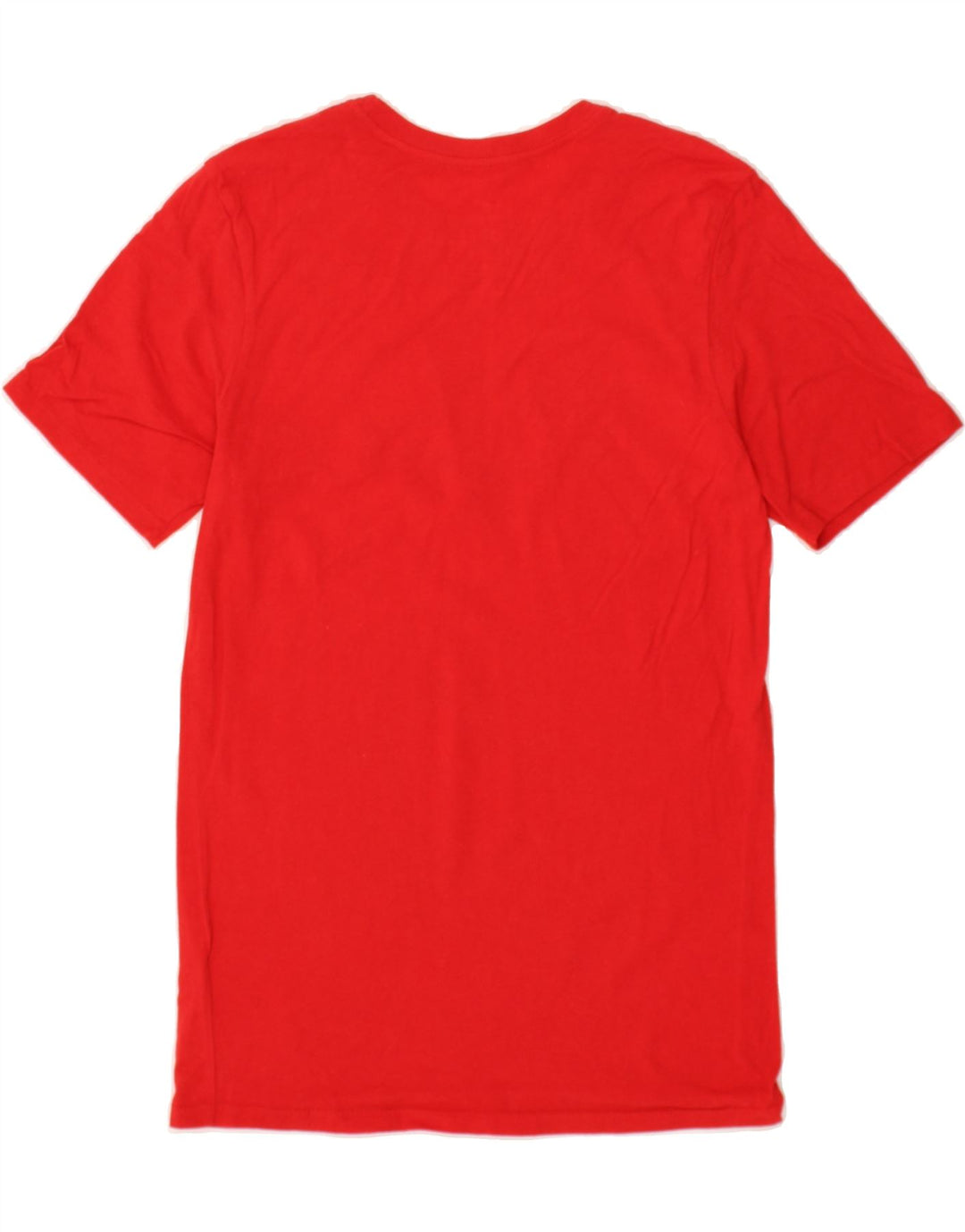 NIKE Mens Athletic Cut Graphic T-Shirt Top Small Red Cotton Vintage Nike and Second-Hand Nike from Messina Hembry 