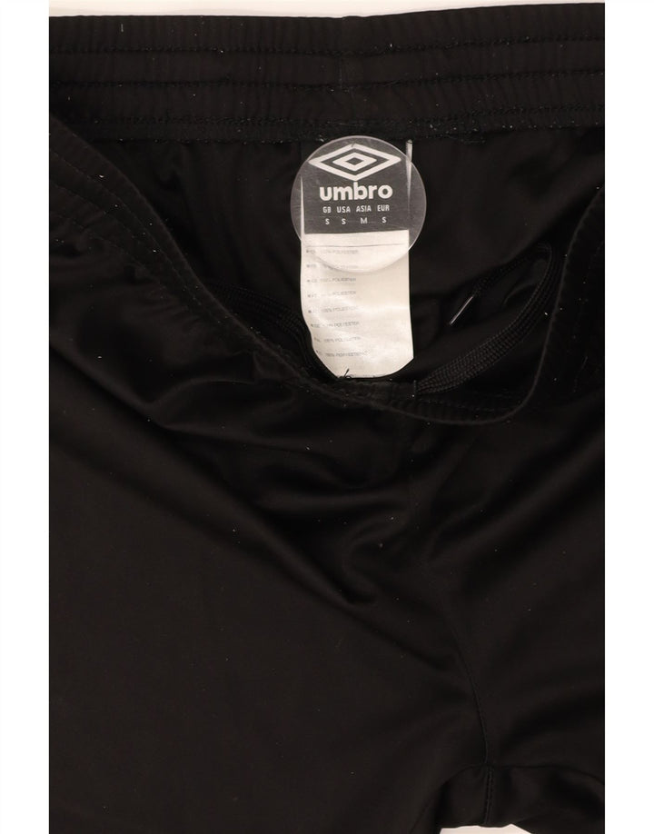 UMBRO Herren-Sportshorts, Größe S, Schwarz, Polyester