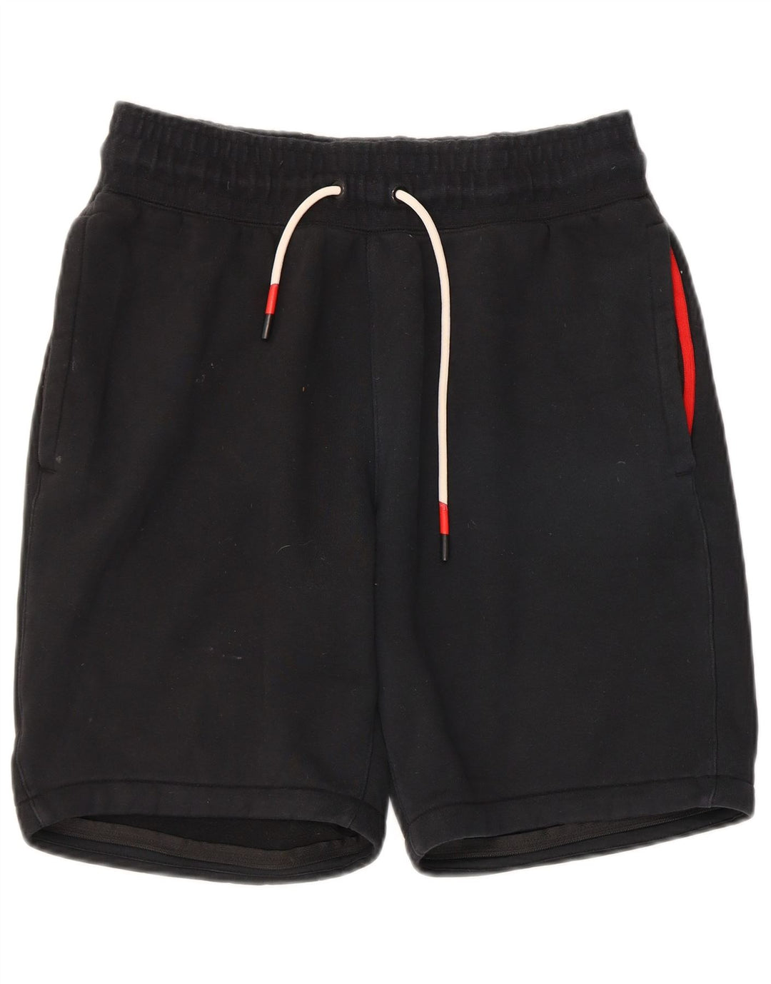 Nike Herren-Sportshorts, mittelgroß, schwarze Baumwolle