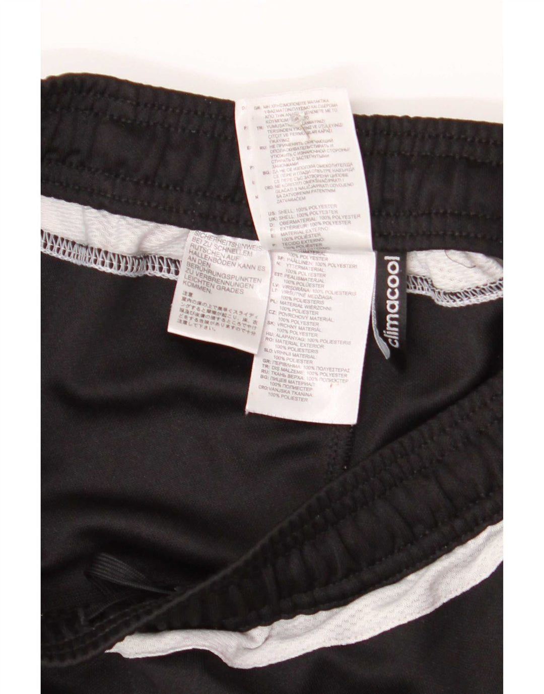 Adidas Herren Climacool Trainingshose, Größe S, Schwarz, Colourblock-Polyester