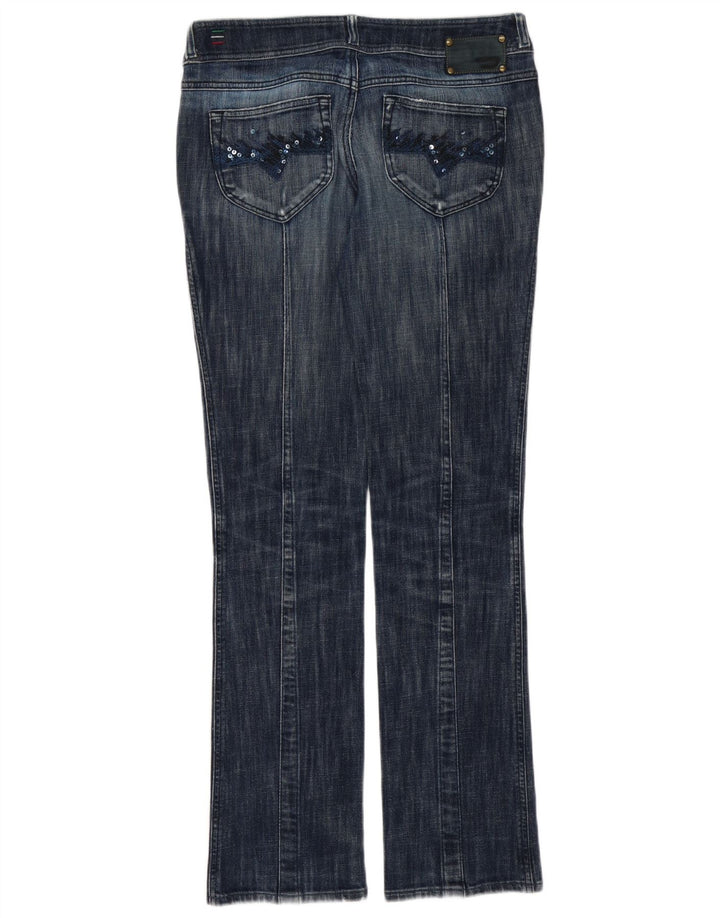 Diesel Damen Distressed Slim Jeans W31 L33 Blaue Baumwolle