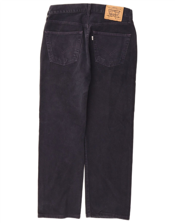 Levi's Herren 551 Straight Jeans W34 L30 Marineblaue Baumwolle