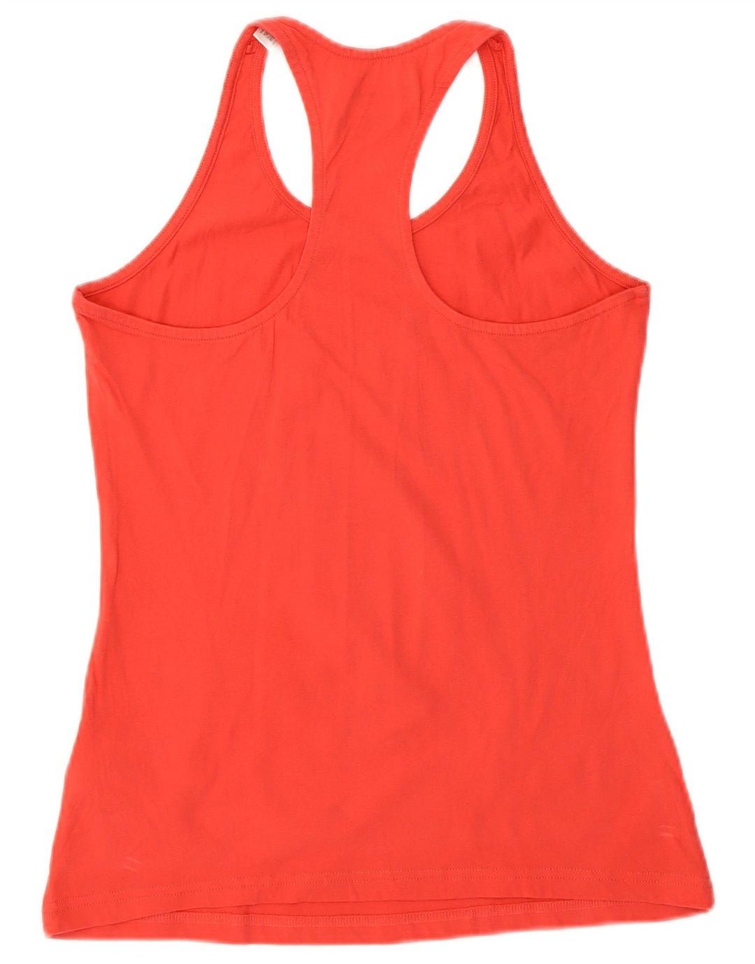 Adidas Damen Graphic Vest Top UK 8/10 Small Rote Baumwolle