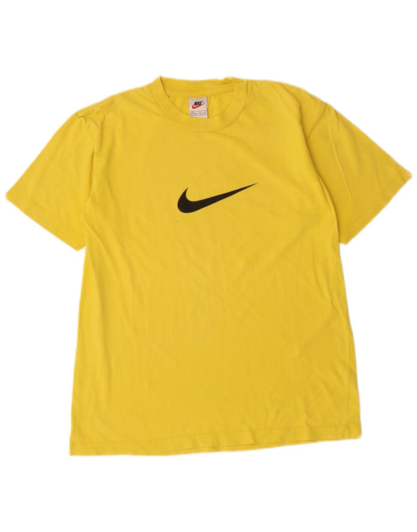 NIKE Grafik-T-Shirt für Jungen, 13–14 Jahre, XL, gelbe Baumwolle