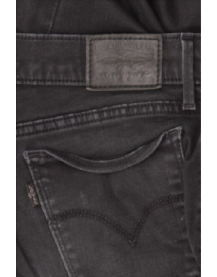 Levi's Damen 710 Super Skinny Jeans W29 L28 Schwarz