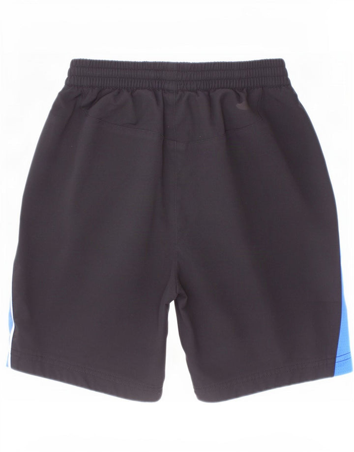 Adidas Sportshorts für Jungen, 9–10 Jahre, schwarzes Colourblock-Polyester