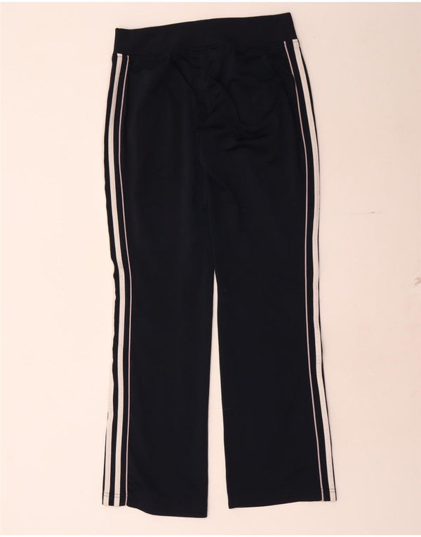 Adidas Damen Trainingshose UK 10 Small Schwarz Polyester