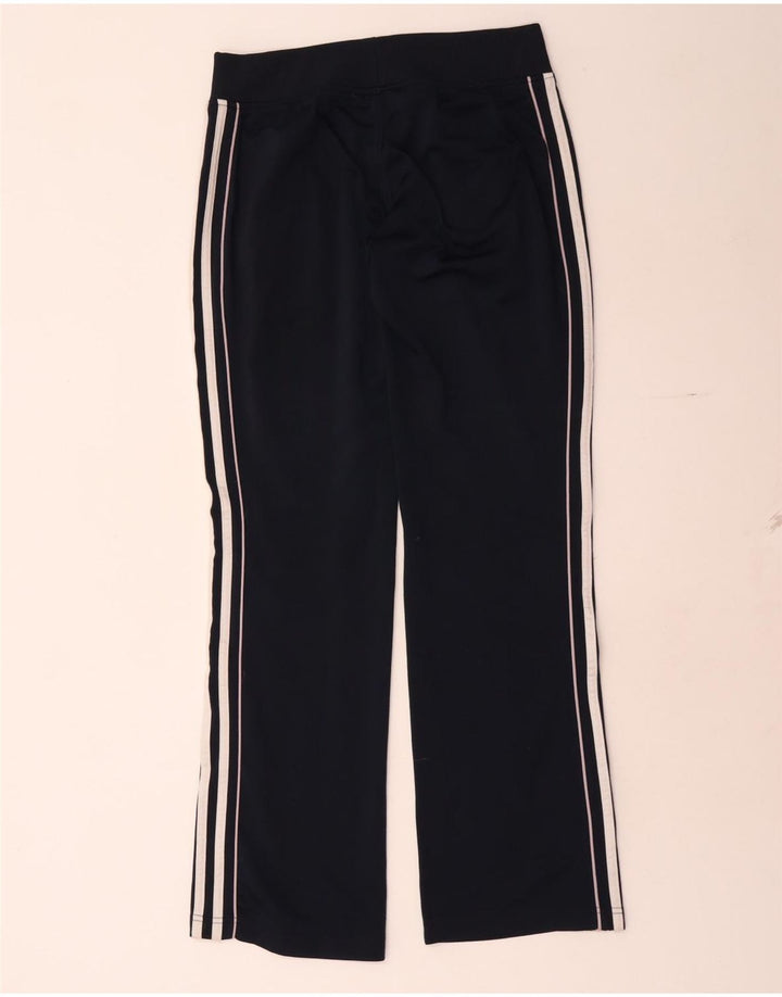 Adidas Damen Trainingshose UK 10 Small Schwarz Polyester