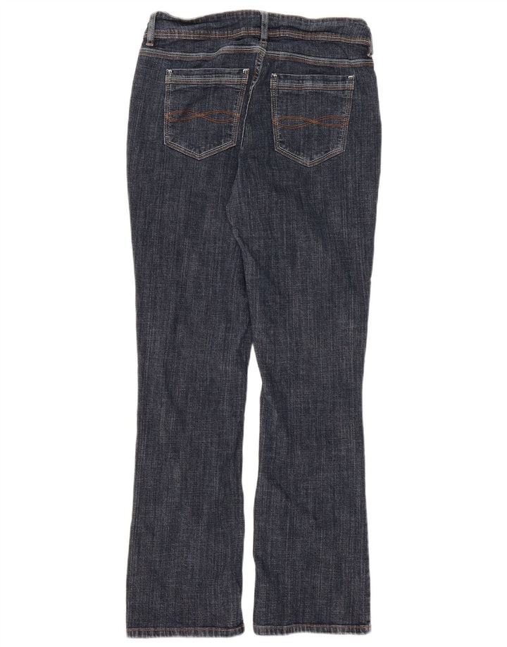 Lee Damen Riders Bootcut Jeans US 12 Large W30 L30 Marineblaue Baumwolle