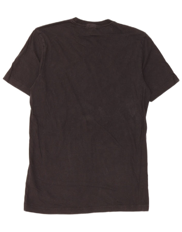 Adidas Mens Graphic T-Shirt Top Small Black Cotton