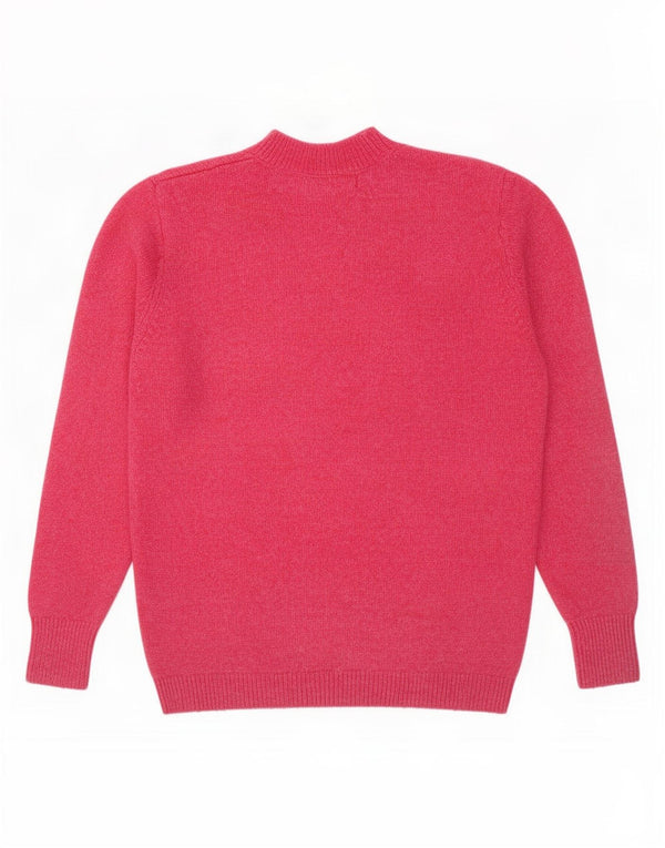Marks & Spencer Rollkragenpullover für Damen, Gr. 14, Mittelrosa