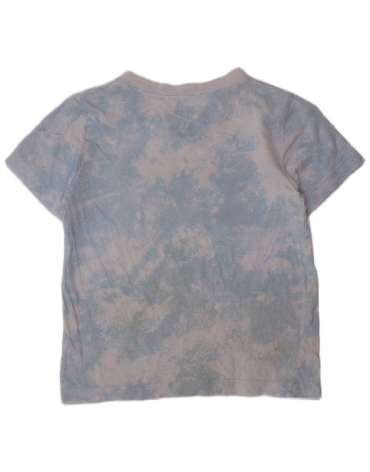 NIKE Grafik-T-Shirt für Jungen, 4–5 Jahre, Größe S, Blau, Batikmuster