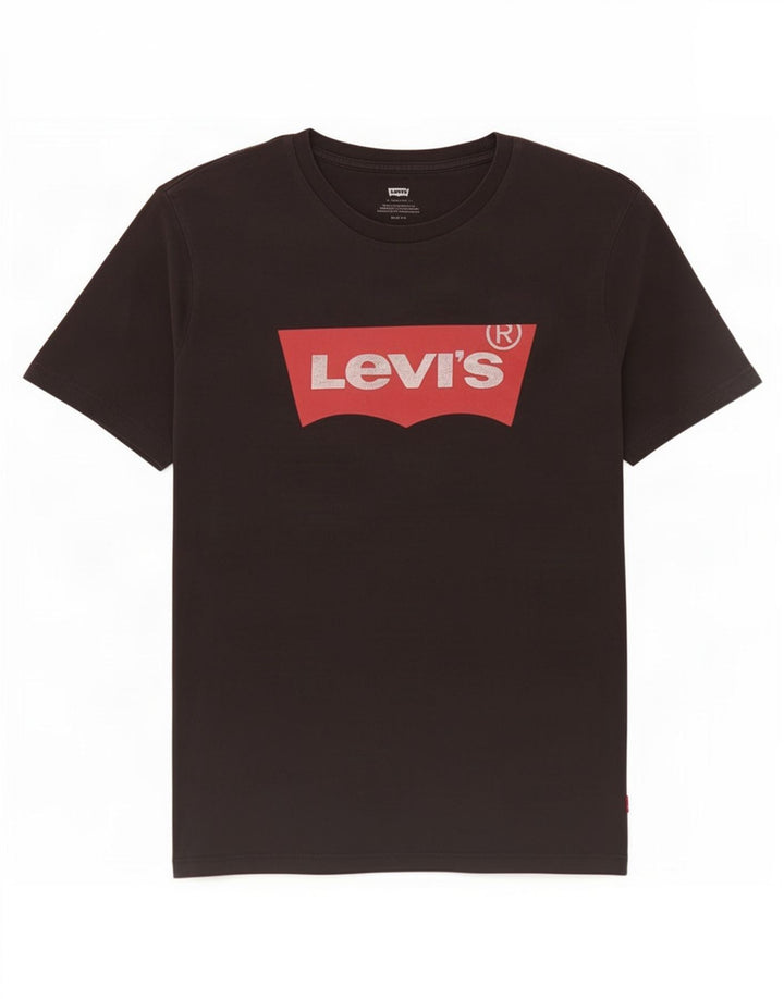 Levi's Herren T-Shirt mit Grafik, Größe S, Schwarz