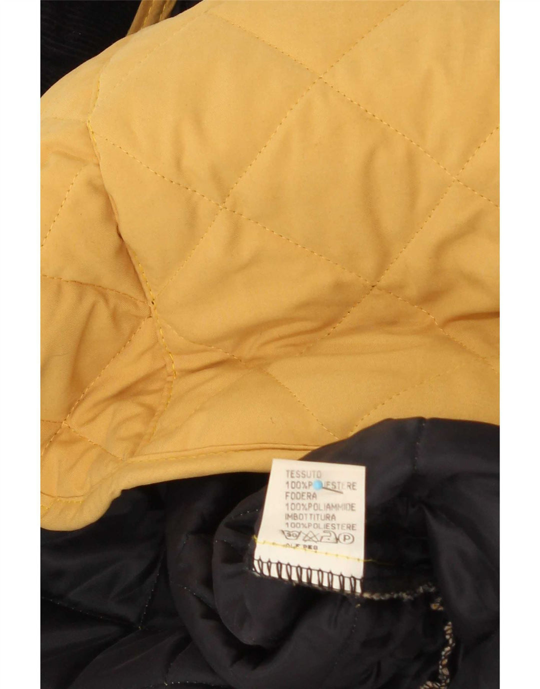 Wilkes&Akerman Herren Steppjacke UK 38 Mittelgelbes Polyester