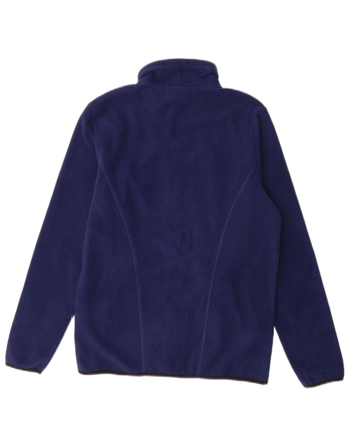 Lotto Damen Fleecejacke UK 10 Small Marineblau Polyester