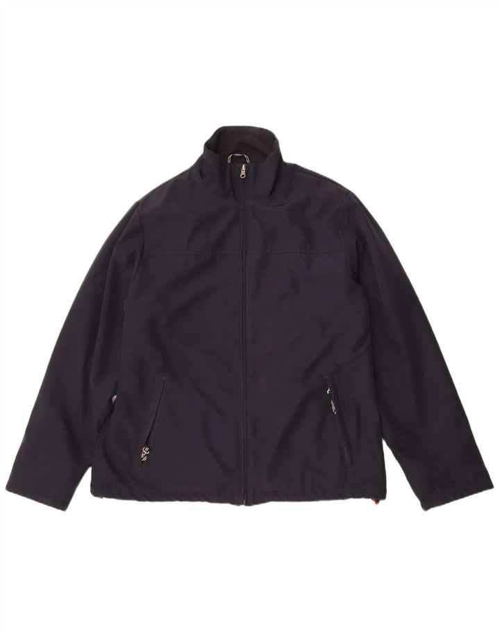 Gant Herren Bomberjacke UK 42 XL Marineblau Polyester
