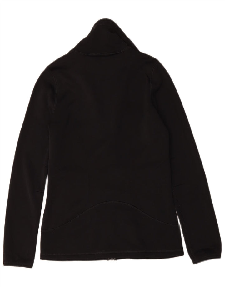 Nike Damen Therma-Fit Trainingsanzug Top Jacke UK 10 Small Schwarz Polyester