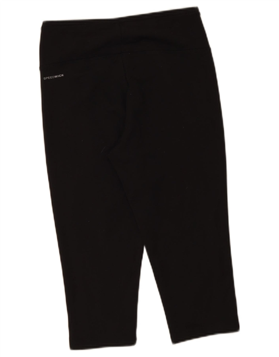Reebok Damen Capri-Leggings UK 8/10 Small Schwarz Polyester
