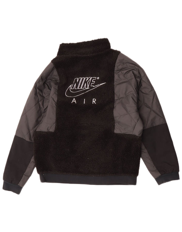 Nike Jungen Pullover Fleecejacke 13–14 Jahre XL Schwarz Polyester