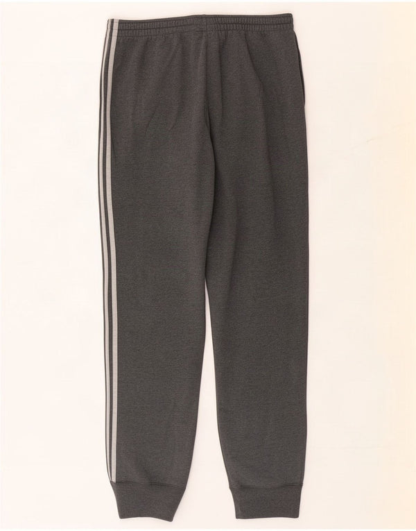 Adidas Jungen-Trainingshose, Jogginghose, 13–14 Jahre, graue Baumwolle