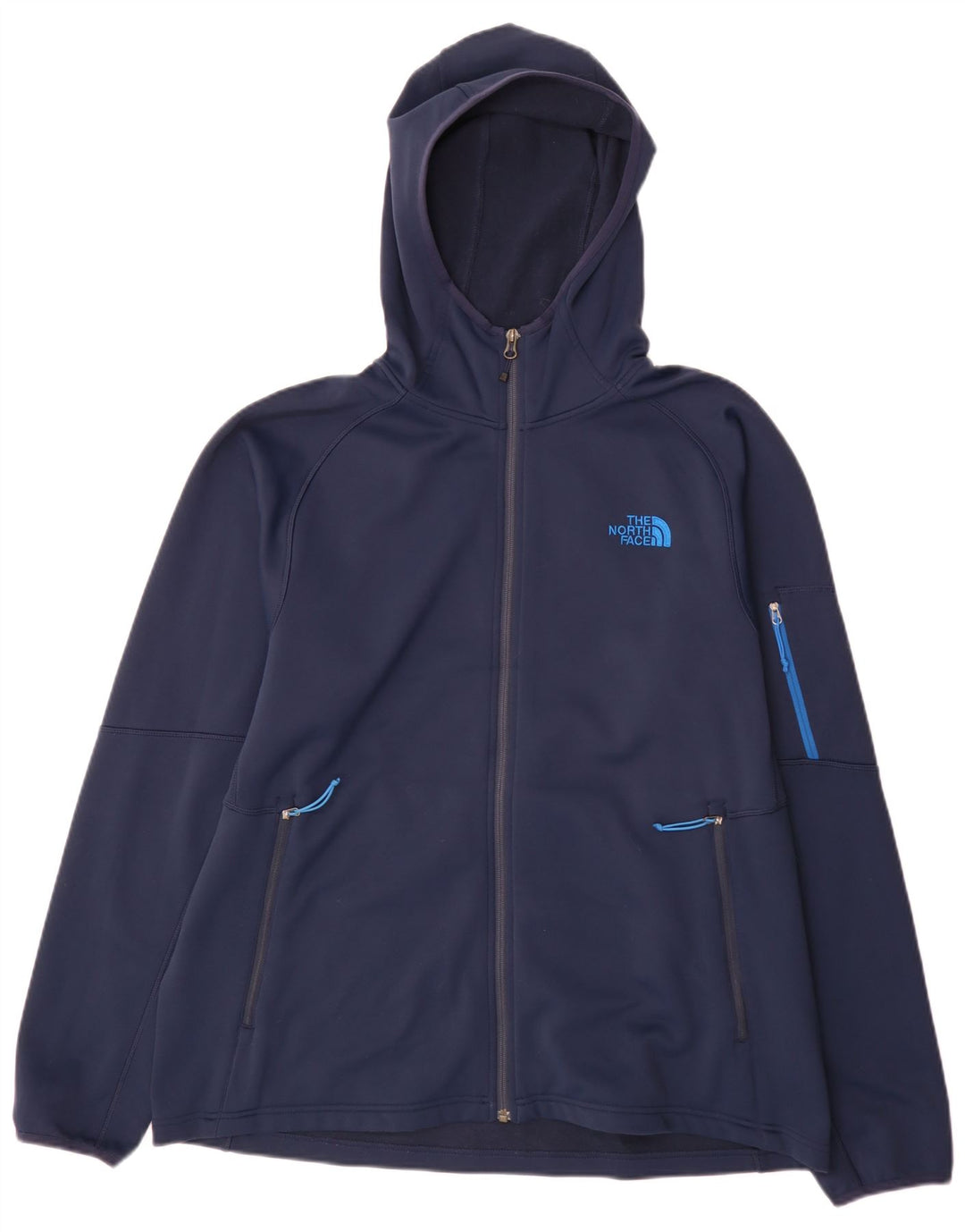 The North Face Herren-Trainingsanzug mit Kapuze, Jacke, XL, Marineblau