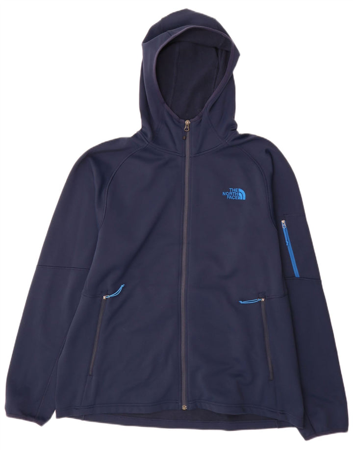 The North Face Herren-Trainingsanzug mit Kapuze, Jacke, XL, Marineblau