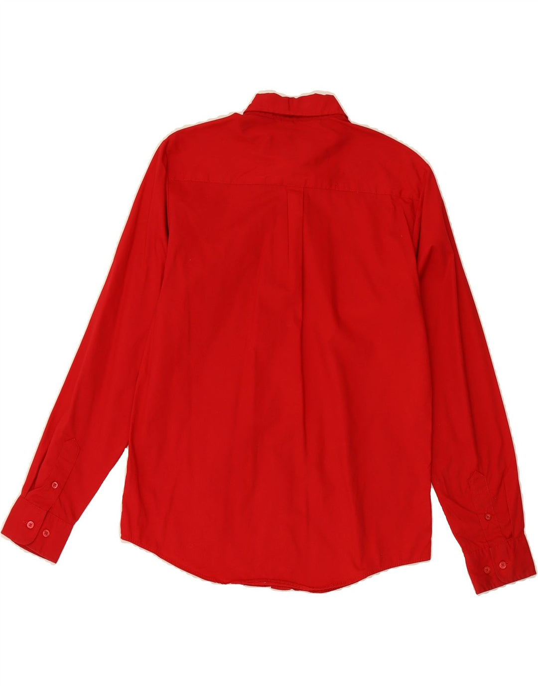 IZOD Boys Husky Shirt 15-16 Years Red Cotton Vintage Izod and Second-Hand Izod from Messina Hembry 