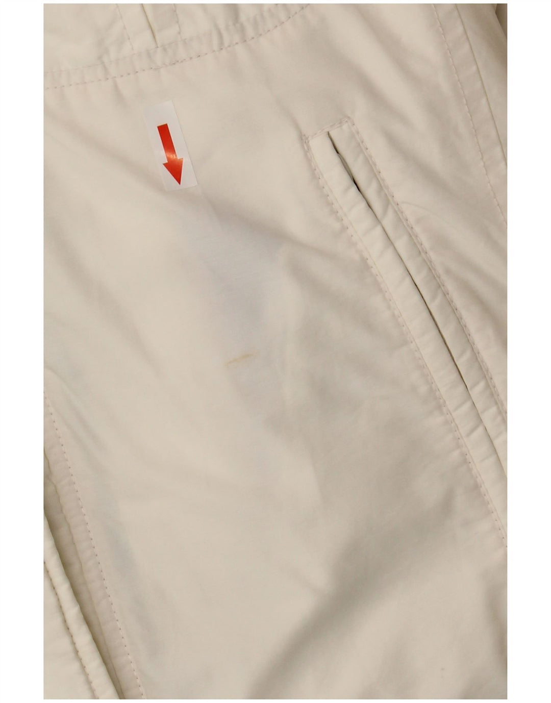 Playlife Wattierter Damenmantel mit Kapuze, UK 14, mittelweiße Baumwolle