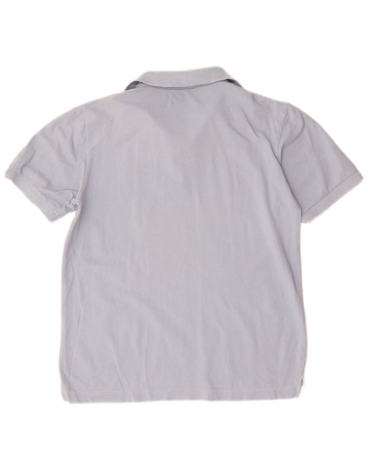 Kappa Herren-Poloshirt, kleine blaue Baumwolle