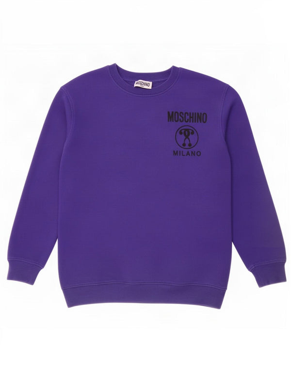Moschino Jungen-Sweatshirt mit Grafik, 13–14 Jahre, Lila