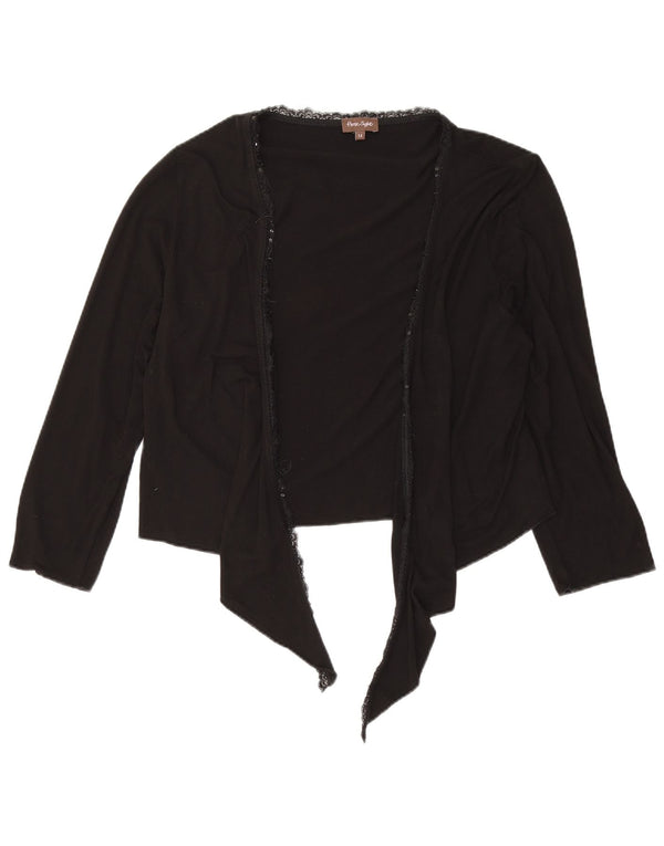 Phase Eight Damen-Cardigan zum Binden vorne, UK 14, mittlere schwarze Viskose