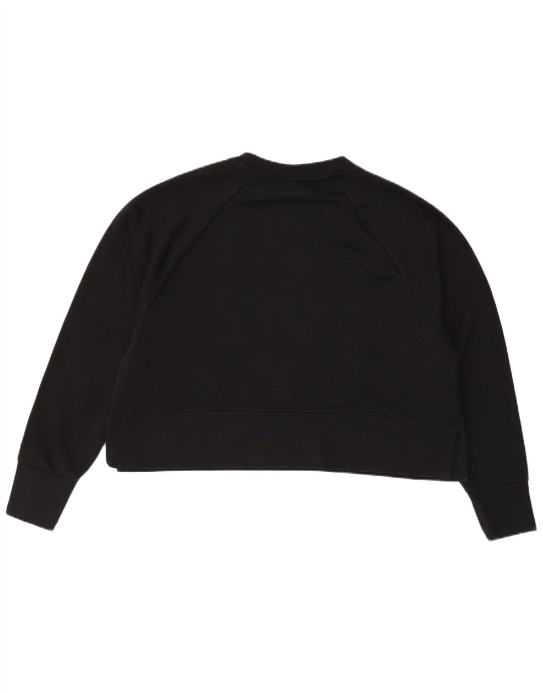 Nike Damen-Sweatshirt mit Dri-Fit-Grafik, übergroß, Gr. 14, mittelschwarz