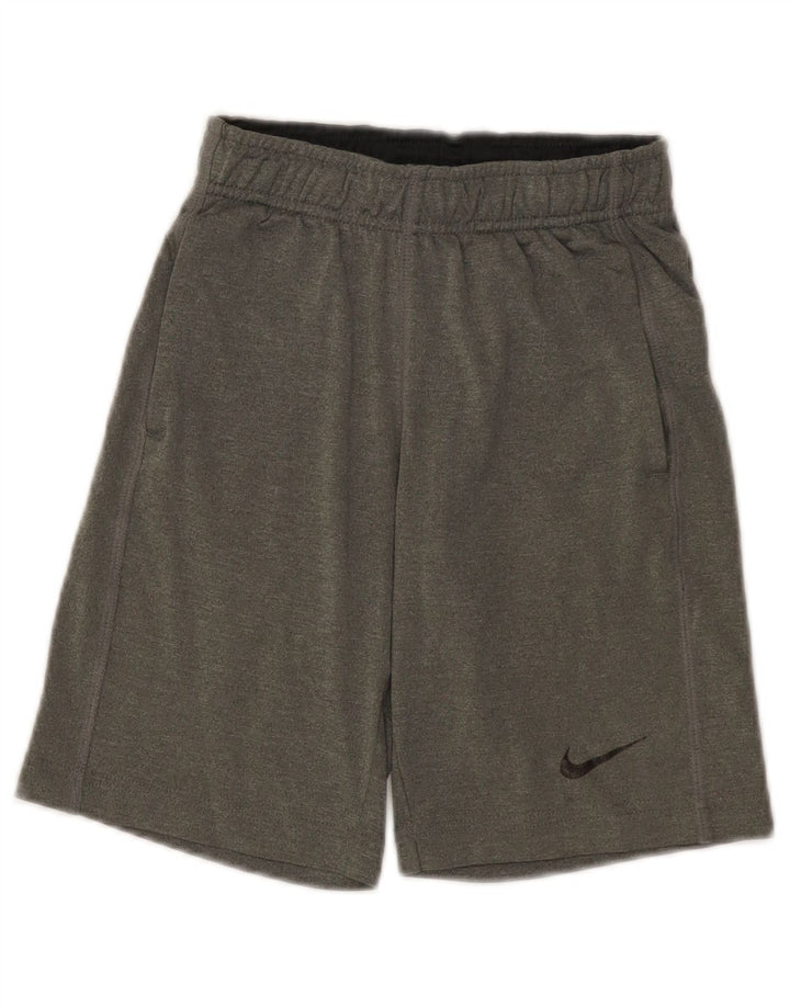 Nike Dri Fit Sportshorts für Jungen, 6–7 Jahre, XS, graues Polyester
