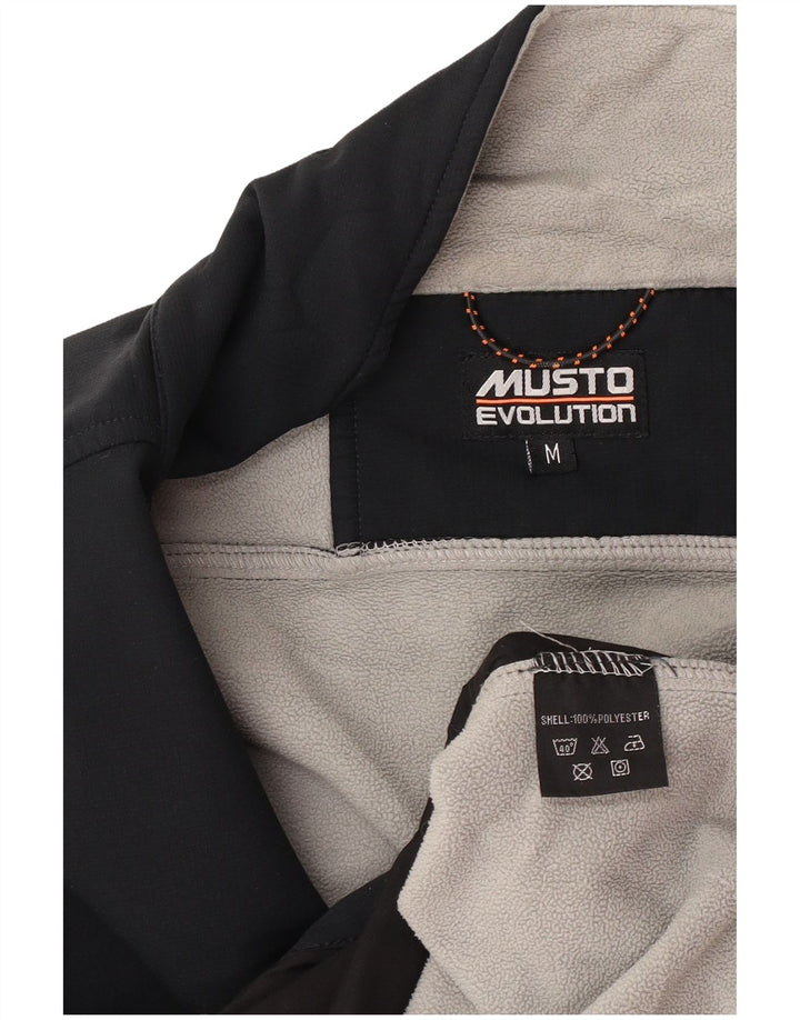 Musto Herren-Windbreaker-Jacke, UK 38, Mittelschwarz, Polyester