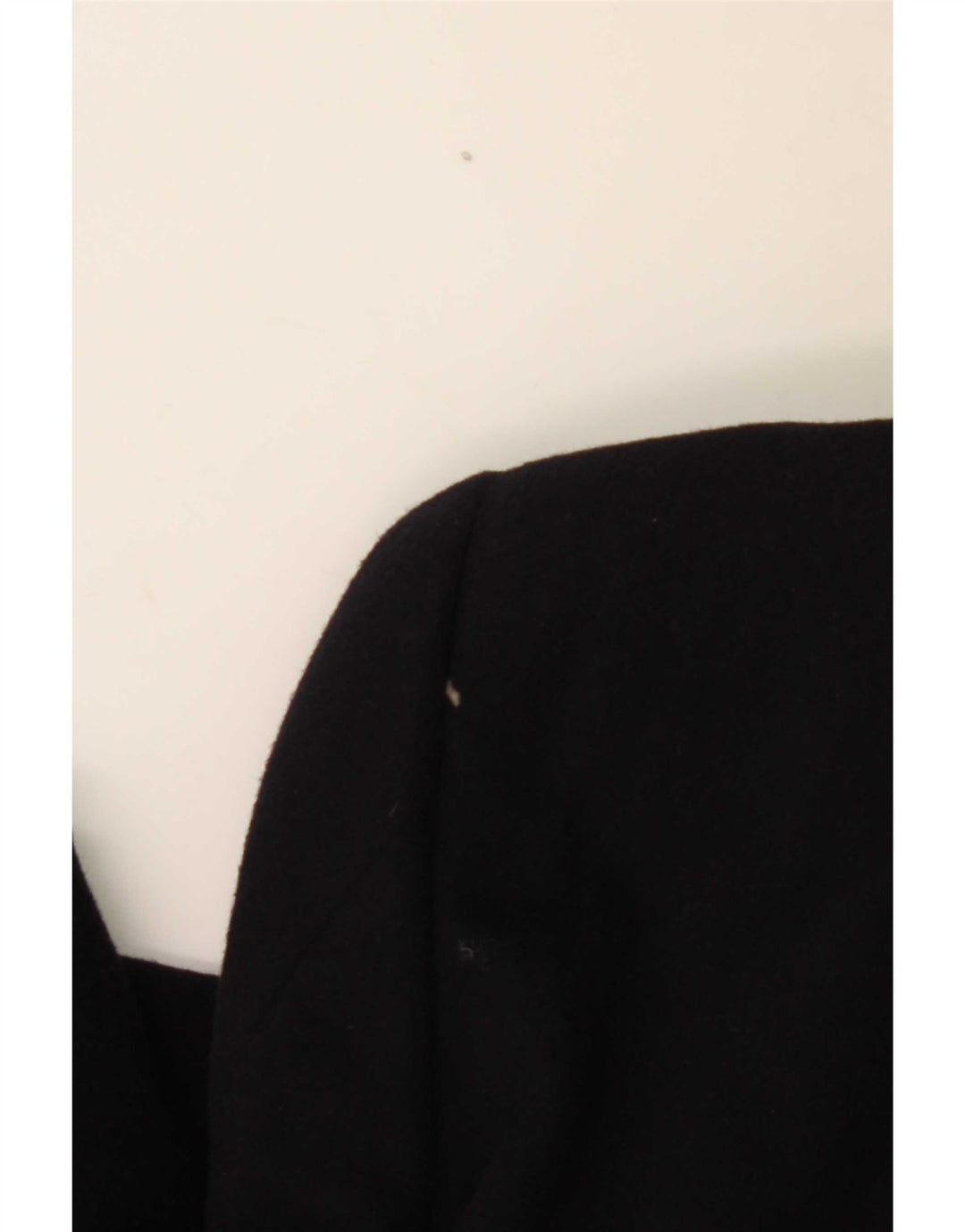 Nino Cerruti Herren Zweireiher Blazer Jacke IT 52 XL Schwarze Wolle