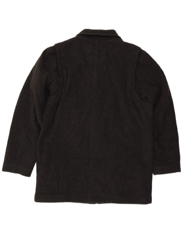 L.L.Bean Herren-Mantel, groß, UK 40, große graue Wolle