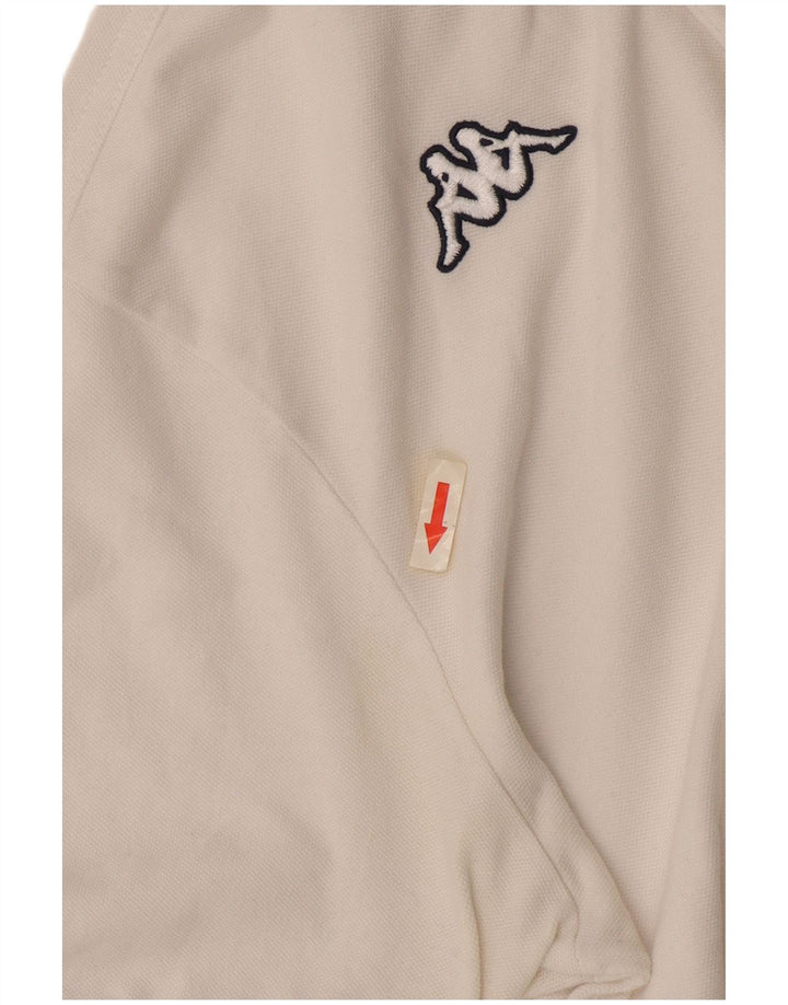 Kappa Herren Poloshirt Medium Weiß