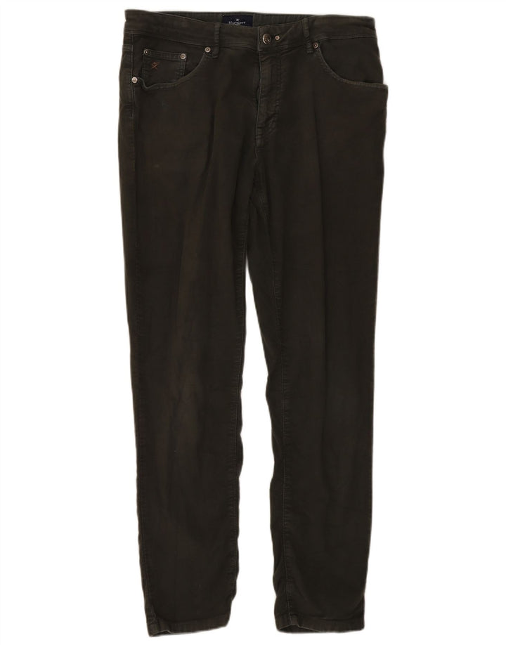 Hackett Herren Slim Freizeithose W34 L30 Khaki Baumwolle